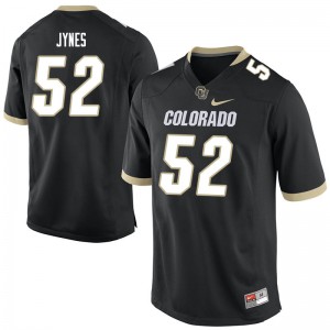 Mens Colorado Buffaloes Joshua Jynes #52 Stitch Black Jersey 873509-744