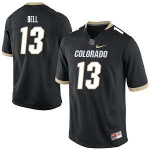 Men's Colorado Buffaloes Maurice Bell #13 Black Stitched Jerseys 288799-209