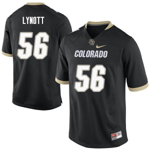 Men Colorado Buffaloes Tim Lynott #56 Black NCAA Jerseys 826287-664