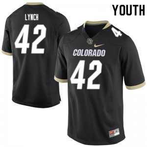 Youth Colorado Buffaloes Devin Lynch #42 Black University Jersey 474934-185