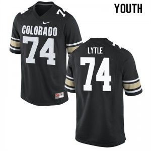 Youth Colorado Buffaloes Chance Lytle #74 Home Black University Jersey 997036-470